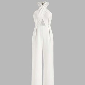 ‼️SOLD‼️CIDER Solid Criss Cross Jumpsuit